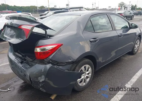 2014 Toyota Corolla Le Eco from USA, damaged, VIN 2T1BPRHE9EC008961